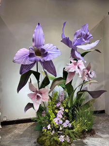 Flores Gigantes de Alta Calidad para Decoración de Bodas, Tulipanes, Amapolas, Íris, Flores Gigantes de Eva para Decoración del Hogar - Product Image 6