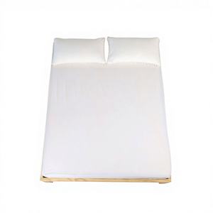 Sábana Ajustable 100% Algodón Puro, 300 Hilos, Suave y Cómoda, con Elástico de Plástico, Fácil Cuidado, para Hoteles, Hospitales, Todas las Temporadas - Product Image 1