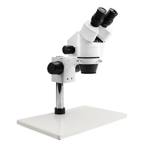 モバイル修理はんだ付けツール用の大きなベースのズームステレオ顕微鏡を備えた7-45X双眼顕微鏡 - Product Image 1