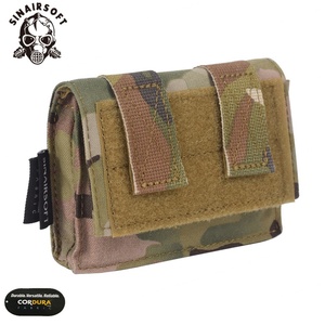 Pochette de contrepoids pour casque tactique Sinairsoft 500D en nylon avec doublure intérieure en maille aérée, équipement de défense personnelle - Product Image 6