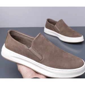 Mocassins pour hommes de haute qualité, à enfiler, confortables, avec boucle, chaussures décontractées antidérapantes, flexibles et légères pour toutes les saisons - Product Image 1