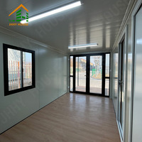 JHHY Maison préfabriquée modulaire, kit de maisons, bureau en conteneur, maison extensible