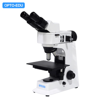 Microscopio Metalográfico LED OPTO-EDU A13.2605, Zoom Metalúrgico de 500x, Herramienta de Análisis de Metales de Alto Rendimiento