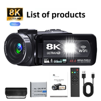 Enregistreur vidéo Elite 15FPS haute résolution avec capteur infrarouge double batterie pour TikTok, Vlogging et YouTube