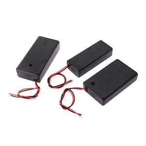 Boîtier de batterie 18650 pour 1, 2, 3, 4, 6 ou 8 cellules, connexion en série sans soudure, en plastique, DIY, avec fil, couvercle et interrupteur - Product Image 3