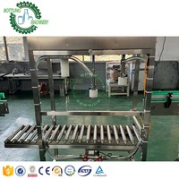 Mesin pengisi botol air galon kecil 18.9L 19L 20L 3 4 5 galon harga rendah Semi otomatis