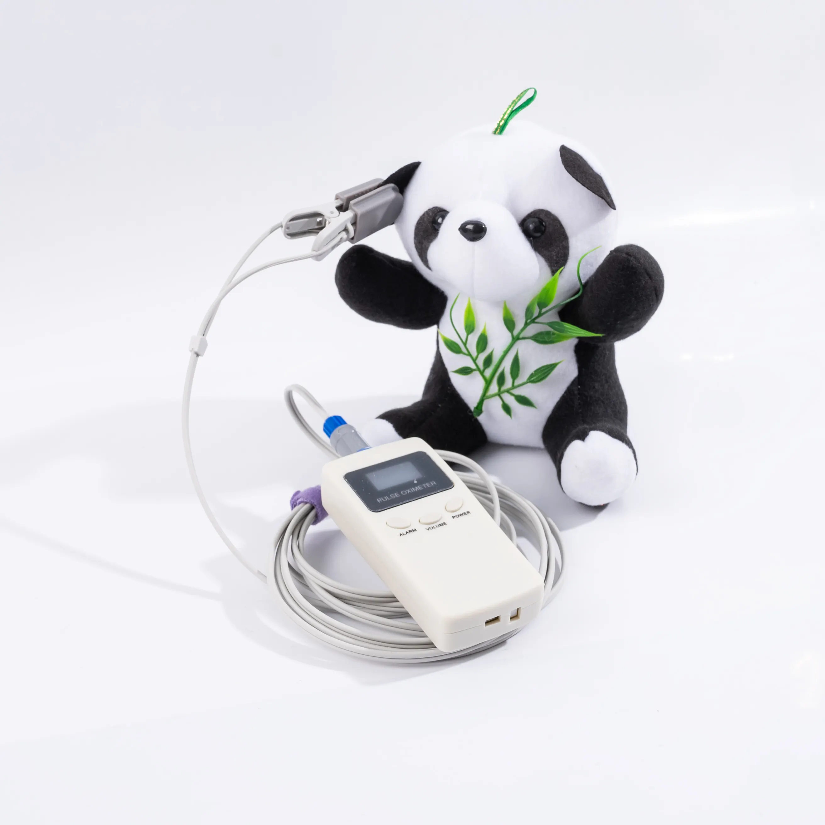 Animals Veterinary Pulse Oximeter Portable Digital SPO2 Pulse Rate Pet Ear-clip Pulse Oximeter