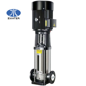 Pompe centrifuge verticale multi-étages en acier inoxydable CNP CDLF, pompe à eau verticale CNP avec 7,5 kW de puissance élevée - Product Image 2