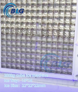 Máquina para hacer hielo Blg de 5 toneladas Máquina para hacer hielo en cubitos de gran capacidad con refrigeración por agua - Product Image 5