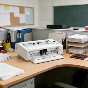 Escáner <span class=keywords><strong>a</strong></span> Color Dúplex Automático DR-M140 A4 con Sensor CMOS 600x600dpi 40 Páginas/Minuto para Documentos de Oficina, Facturas, Tarjetas de Identificación - Product Image 2