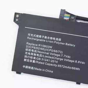 Batería Nueva R15B03W de 7.7V/66WH para Laptop Pro <span class=keywords><strong>15</strong></span> 2021 OLED Serie XMA2009-AL/FJ/<span class=keywords><strong>EJ</strong></span>/AJ/DB - Product Image 1