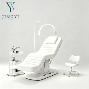 <span class=keywords><strong>Table</strong></span> <span class=keywords><strong>de</strong></span> <span class=keywords><strong>massage</strong></span> électrique pour salon, 3 moteurs, fauteuil <span class=keywords><strong>de</strong></span> beauté, lit esthétique pour spa des cils, lit <span class=keywords><strong>de</strong></span> luxe incurvé pour extensions <span class=keywords><strong>de</strong></span> cils en salon - Product Image 1