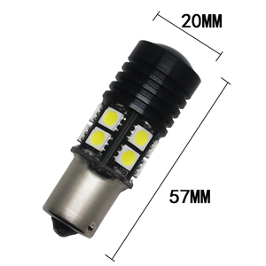 Hoàn hảo Led giá rẻ màu đen phía trước <span class=keywords><strong>Rogue</strong></span> đảo ngược Đèn Led Xe đèn hậu giải mã 1156 13smd nổi bật đèn phanh tín hiệu lần lượt - Product Image 4