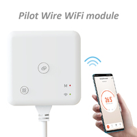 Contrôleur de thermostat du module de fil pilote wifi France eco