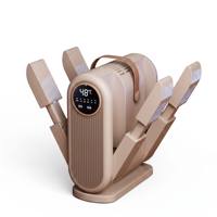 Pengering Sepatu & Kaos Kaki UV 2-in-1, Mesin Pengering Lipat Cepat dengan Timer Pintar untuk Sepatu Bot Musim Dingin & Sepatu Olahraga