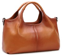 Sacs à bandoulière en cuir véritable Sacs à main et sacs à main pour femmes Satchel Designer Cross Body Hobo Medium Size Tote Bag