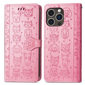 Étui en cuir au design animal mignon pour iPhone 13 14 Pro 15 Pro 16 ProMax - Product Image 3