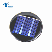Panneaux solaires Risen Energy 0,25W Mini panneau solaire extérieur Chargeur 5V Panneau solaire résistant aux intempéries en époxy ZW-Dia64.5-5V