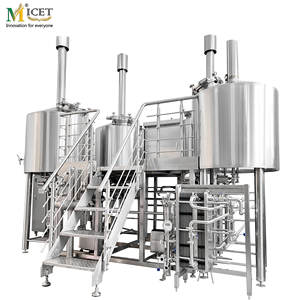 חבילת ציוד מבשלת בירה מוכנה להפעלה 300 ליטר, מערכת מלאה לבישול בירה הכוללת בית בישול, תאי תסיסה ומיכל בירה צלולה - Product Image 1