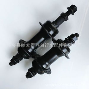 ดุมล้อจักรยาน 36 รู สีดำ เหล็กกล้า แบบปลดเร็ว สำหรับล้อหน้าและล้อหลัง - Product Image 4