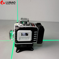 Niveau laser vert 4D professionnel 16 lignes avec mode inclinaison multi-angle pour l'inspection architecturale et la conception