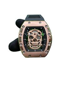 Montres mécaniques automatiques de sport pour hommes, modèle Super RM 52-01, squelette, crâne, mouvement automatique, saphir, sourire, prix de gros - Product Image 2