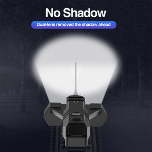 2024 गर्म वस्तु रिचार्जेबल सामरिक फ्लैशलाइट लेजर कॉम्बो डुअल लेंस 1450 लुमेन के साथ लुमेन - Product Image 2