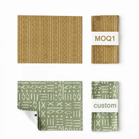 Serviettes de cuisine en coton écologiques à motifs de dessins animés imprimés numériquement sur mesure, logo personnalisé, sans MOQ pour les programmes d'essai