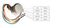 Lecteur Ibutton étanche 125 kHz ou 13,56 MHz, mini lecteur de cartes RFID Wiegand pour systèmes de contrôle d'accès en réseau et autonome