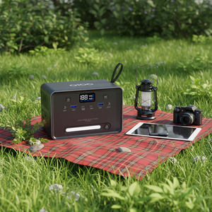 Générateur solaire d'urgence MIQ pour la maison et l'extérieur, 100 W, batterie portable LifePO4, banque d'alimentation mobile, station d'alimentation pour le camping - Product Image 4
