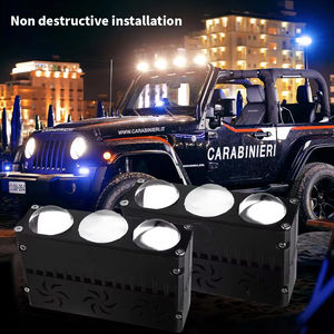 ไฟโปรเจคเตอร์ HyperLight <span class=keywords><strong>U89</strong></span> 180W สำหรับมอเตอร์ไซค์ ATV UTV ความสว่าง 20000LM ไฟขับขี่ขนาดเล็กแบบสองสี ไฟ LED ติดกระจังหน้ารถยนต์ - Product Image 6