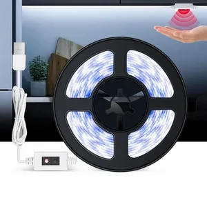 Waterproof 5V USB Dimmable IR Infrared Hand Sweep Scan Motion Sensor Activated Control Switch LED Cabinet Night Strips Lights
