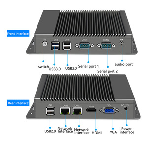 Guanfeng <span class=keywords><strong>J3455</strong></span> N2830 2 * Realtek 8111F กิกะบิต NICs 2COM Computadora เดสก์ท็อปคอมพิวเตอร์มินิบราเดอร์เกมพีซี - Product Image 4