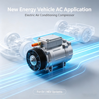 Auto Elektrischer Klimakompressor Fahrzeugklimaanlage Kompressor für Kia Niro EV Hyundai Ioniq 97729-AO000 977E1AO000 690297 690299