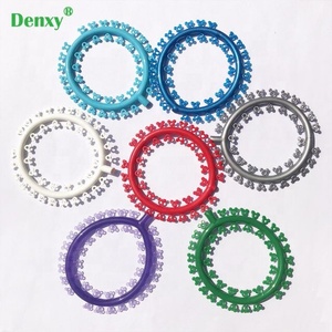 Denxy ortodontico dentale O cravatta ortodontico alla moda legatura cravatta Topolino/fiore/gatto - Product Image 4
