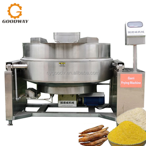 Fritadeira Garri automática para linha de processamento Garri, máquina industrial de processamento de mandioca, venda quente - Product Image 6