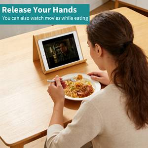 Support de tablette en bambou personnalisé, support pour iPad - Product Image 2