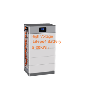 Paquete de baterías de hierro y litio apilables 360V 400V Batería apilada LIFEPO4 10kwh 15KW 20kwh 30KWH Batería de almacenamiento de energía solar de la UE - Product Image 5