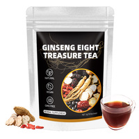 OEM Premium Ginseng Acht-Schätze-Tee in Beuteln Gesundheitsfördernde Maßgeschneiderte Verpackung Hochwertig