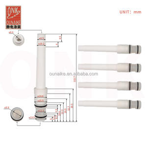 Yüksek Verimli Üretim Hattı için PLC Kontrollü Pompa Tabancalı Alüminyum Elektrostatik Toz Boya Makinesi - Product Image 2