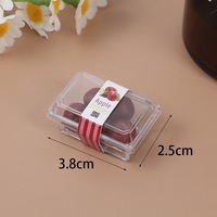 Accessoires miniatures pour maison de poupée à l'échelle 1:12, en plastique, à faire soi-même, ensemble en boîte avec fraises, carottes, brocoli