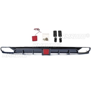 Kit carrosserie pour Honda Accord 10ème génération 2018-2021, séparateur de pare-chocs arrière, aspect fibre de carbone, style SK-260, protection de pare-chocs, accessoires de voiture - Product Image 5