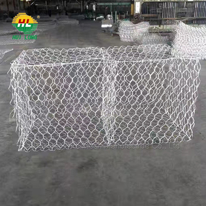 <span class=keywords><strong>Jordan</strong></span> 3x1x1m Fil de fer galvanisé Gabion Mesh Double Torsion Forme de trou hexagonal avec service de traitement de coupe - Product Image 2