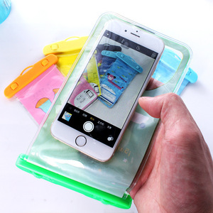Waterproof Phone Case PVC Transparent Swim Diving Touchscreen Use Unisex Random Pattern - Product Image 5