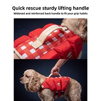 Gilet de sauvetage pour chien à thème dessin animé, flottabilité extra-forte, convient aux races de chiens de petite, moyenne et grande taille, maillot de bain pour chien, vêtements pour animaux de compagnie, tout type