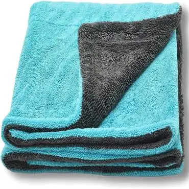Toallas de microfibra de felpa para asiento de coche, toalla de secado con bucle trenzado, limpieza de microfibra, lavado de secado rápido, novedad