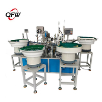 Ligne de montage automatique QFW haute performance pour mini-coupeurs pneumatiques et couteaux à épiler, avec solution d'emballage du bois de haute précision