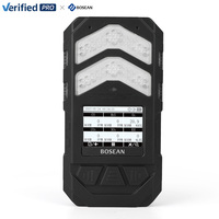 Para el analizador de gas Bosean 6in1 Nuevo diseño EX H2S CO O2 CO2 SO2 Detector de gas Color negro OEM ODM OBM compatible
