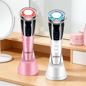 0728 2026 Hot and Cold Face Facial Lifting Red Light & Neck Beauty Device Skin Tightening <b>Machine</b> <b>Massager</b> - Product Image 2
