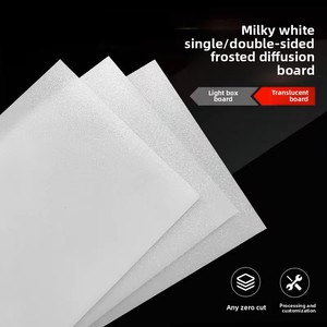 1220*2440mm PS mờ dẫn ánh sáng khuếch tán tấm hai mặt mờ ánh sáng phim Trần sữa trắng ánh sáng khuếch tán tấm - Product Image 6